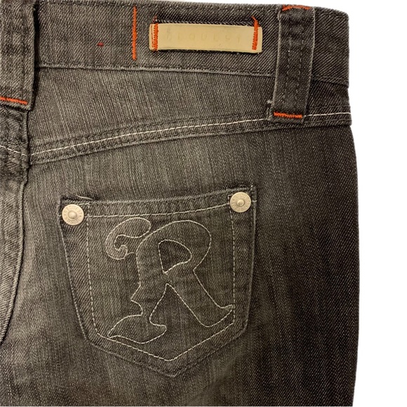 Request Denim | NWOT Bootcut Jeans Faded Black Wash Size 24 - Picture 3 of 15